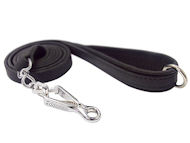 Improbable Flat Leather Dog Leash Improbable Flat Leather Dog Leash