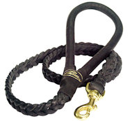 Black Deluxe Full-Braided Leash leads foot-Braided Leash Dog Black Deluxe Full-Braided Leash leads foot-Braided Leash Dog
