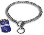 Remarkable Choke Chrome Plated Dog Collar - 51012 (02) 1/9 inch (3.00 mm) Remarkable Choke Chrome Plated Dog Collar - 51012 (02) 1/9 inch (3.00 mm)