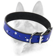American Flag Dog Collar Handpainted Custom Made Dog Collar for Schutzhund American Flag Dog Collar Handpainted Custom Made Dog Collar for Schutzhund