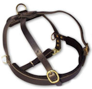 Leather Tracking Harness for Dog -Pulling Harness Leather Tracking Harness for Dog -Pulling Harness