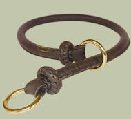 Rolled Leather Slip Collar for DOG Rolled Leather Slip Collar for DOG