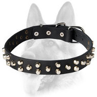Fancy Design Dog Leather Collar Fancy Design Dog Leather Collar