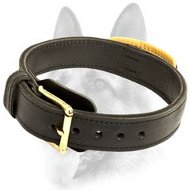 Schutzhund Agitation Leather Dog Collar For Ultimate Control Over Dogs Schutzhund Agitation Leather Dog Collar For Ultimate Control Over Dogs