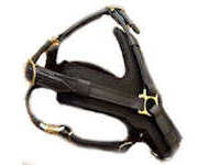 Schutzhund Handcrafted Padded Leather Dog Harness Schutzhund Handcrafted Padded Leather Dog Harness