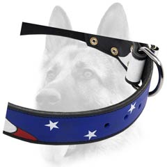 Superior durable leather dog collar