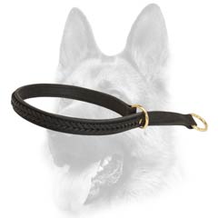 Adjustable easy handling dog collar