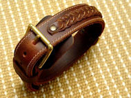 Leather dog collar Leather dog collar