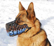 Best handmade Leather dog muzzle For GSD-K9 Best handmade Leather dog muzzle For GSD-K9