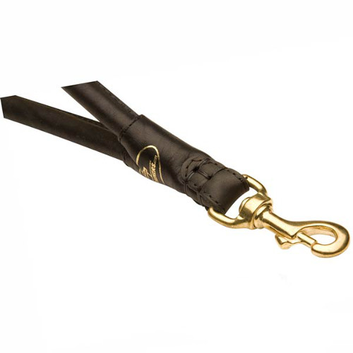 Brass snap hook for dog lead