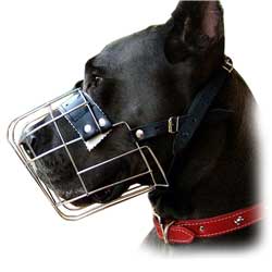 Super quality wire dog muzzle
