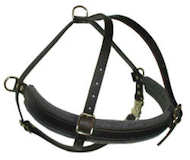Schutzhund Tracking/Pulling Leather Dog Harness for all breeds Schutzhund Tracking/Pulling Leather Dog Harness for all breeds