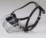 wire basket dog muzzle wire basket dog muzzle