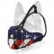"American Pride" Leather Full-Snout Dog Muzzle for Attack/Agitation Training