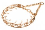 High Grade Curogan Dog Pinch Prong Collar - 50045 (67) 1/6 inch (3.99 mm)