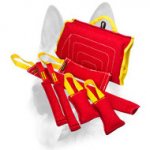 Great Dog French Linen Bite Training Set