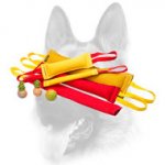 Super Durable French Linen Set of Dog Bite Tugs with 3 Gifts