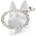Shiny Stainless Steel Fur Saver for Dog Obedience Training - 51541 (55) 1/9 inch (3.00 mm)