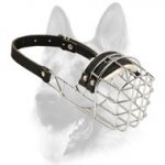 'The Silencer' Wire Basket Dog Muzzle for Schutzhund Training
