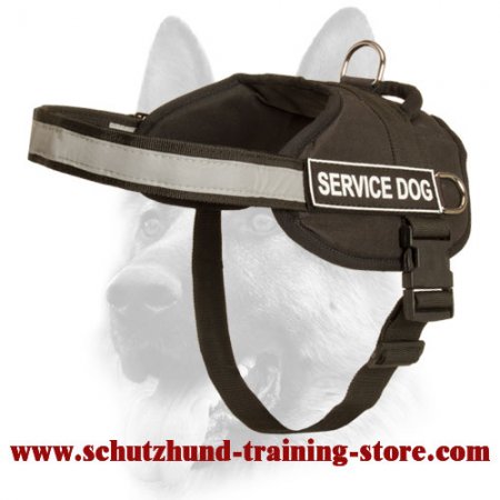 Security Working Schutzhund Nylon Dog Harness