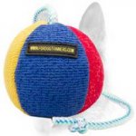 Unique French Linen Dog Toy on String for Schutzhund Work - Big