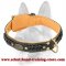 Royal Leather Dog Collar Padded with Soft Nappa Leather for Schutzhund Training