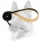 Advanced Nylon Dog Leash with Nappa Leather Padded Handle for Schutzhund Training