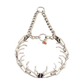 Stainless Steel Dog Pinch Prong Collar of Great Design - 50045 (55) 1/6 inch (3.99 mm)
