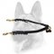 Braided Leather Coupler Dog Leash for Walking 2 Dogs