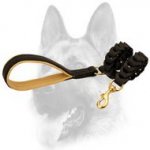 Uniquely Braided Leather Dog Leash for All Dog Breeds