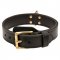 Schutzhund Two Ply Leather Agitation Dog Collar