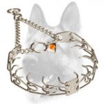 Stunning Quality Stainless Steel Dog Pinch Prong Collar - 50135 010 (55) 1/11 inch (2.25 mm)