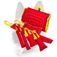 Great Dog French Linen Bite Training Set