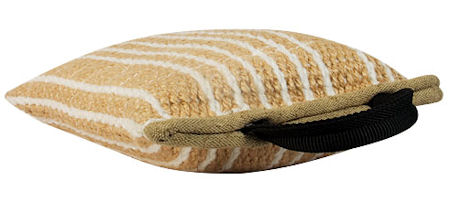 3 Handled Bite Pillow-THICK Jute Bite PAD