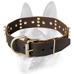 Hand crafted canine collar