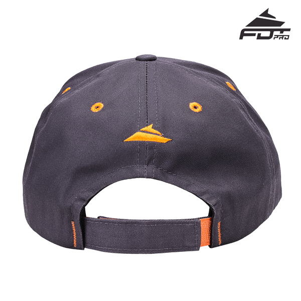 Dog Trainers Easy to Adjust One-size Snapback Cap Dark Grey