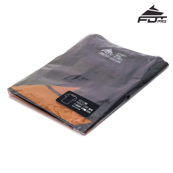 Packed Professional T-shirt of Dark Grey Color