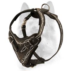 Best quality leather training harness