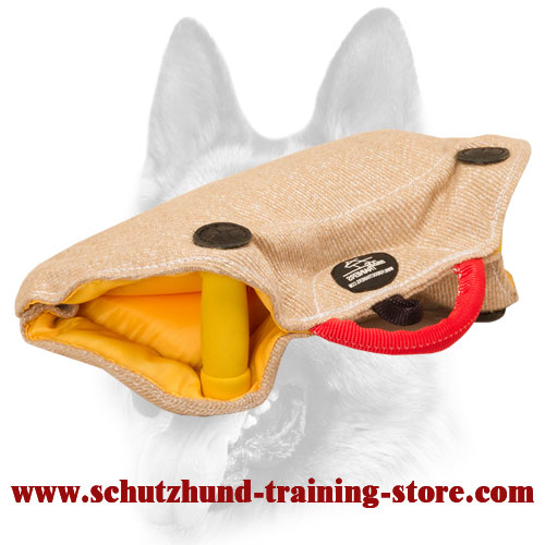 Amazingly Durable Puppy and Young Dog Training Jute Bite Builder