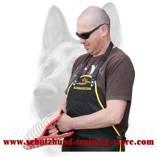 Utmost Quality Jute Bite Builder Sleeve for Young Dogs and Puppies