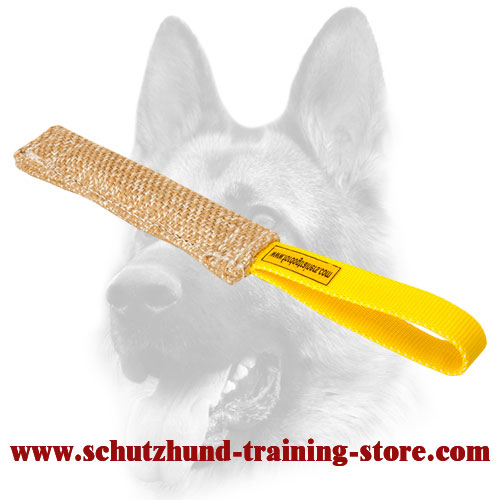 Safe Jute Bite Tug for Puppy Training