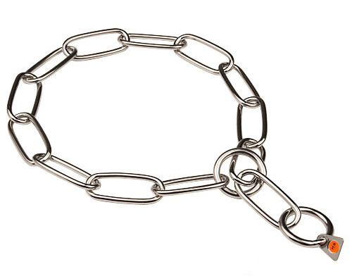 Extraordinary Stainless Steel Fur Saver for Dog Obedience Training - 51604(55) 1/6 inch (4.0 mm)