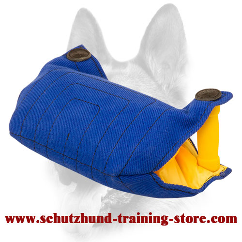 Elaborate French Linen Dog Bite Builder for Puppies