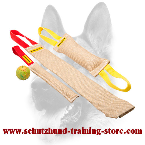 Amazing Set of Jute Bite Tugs for Dog Training