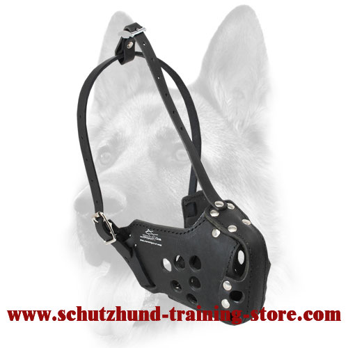 Military Dog Muzzle for Training, Police, Attack / Agitation