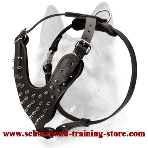 Handcrafted Comfortable Leather Dog Walking Harness