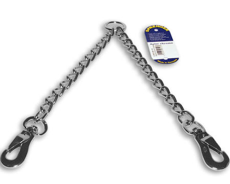 Chrome plated steel dog coupler