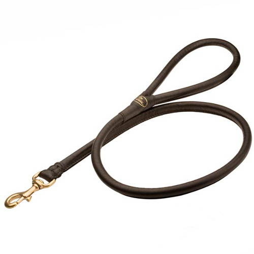 Reliable round dog lead