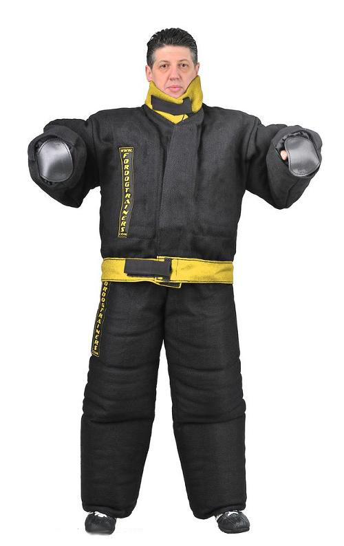 Weatherproofe bite suit for police dog training
