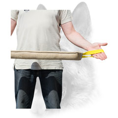 Equipped with nylon handles